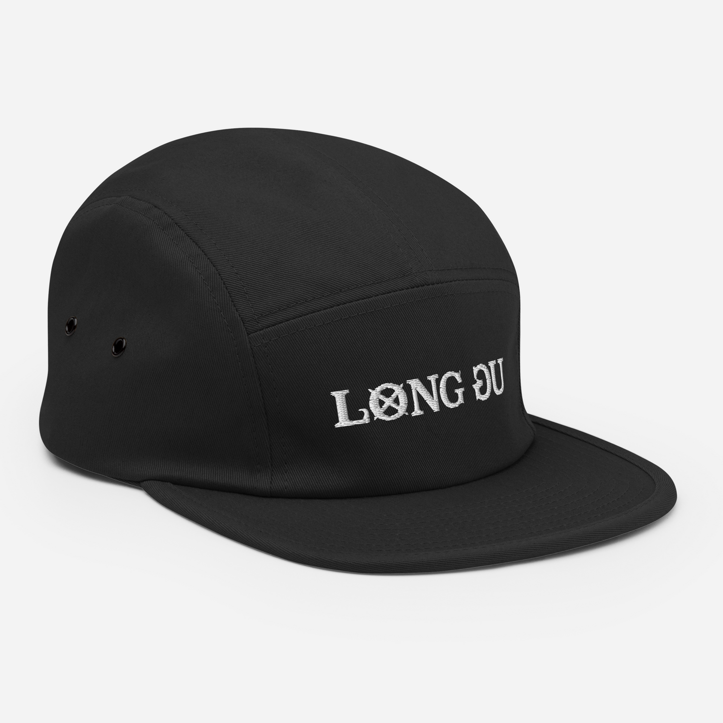 Long Gu 5-Panel Logo Cap