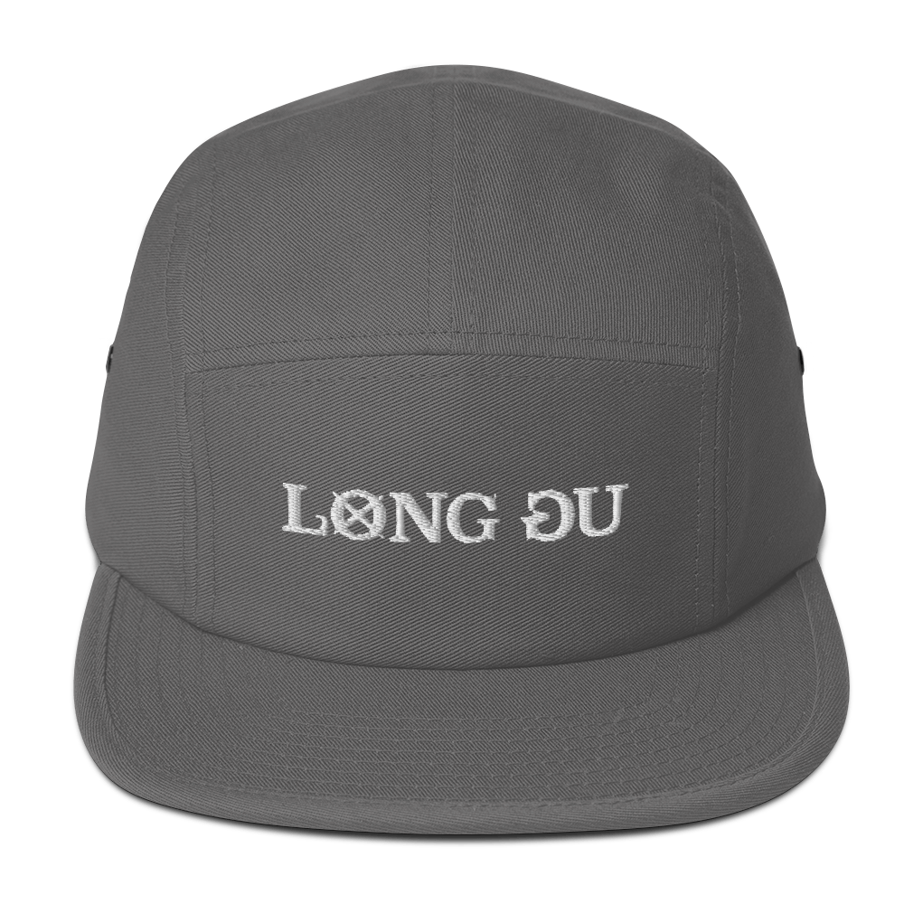 Long Gu 5-Panel Logo Cap
