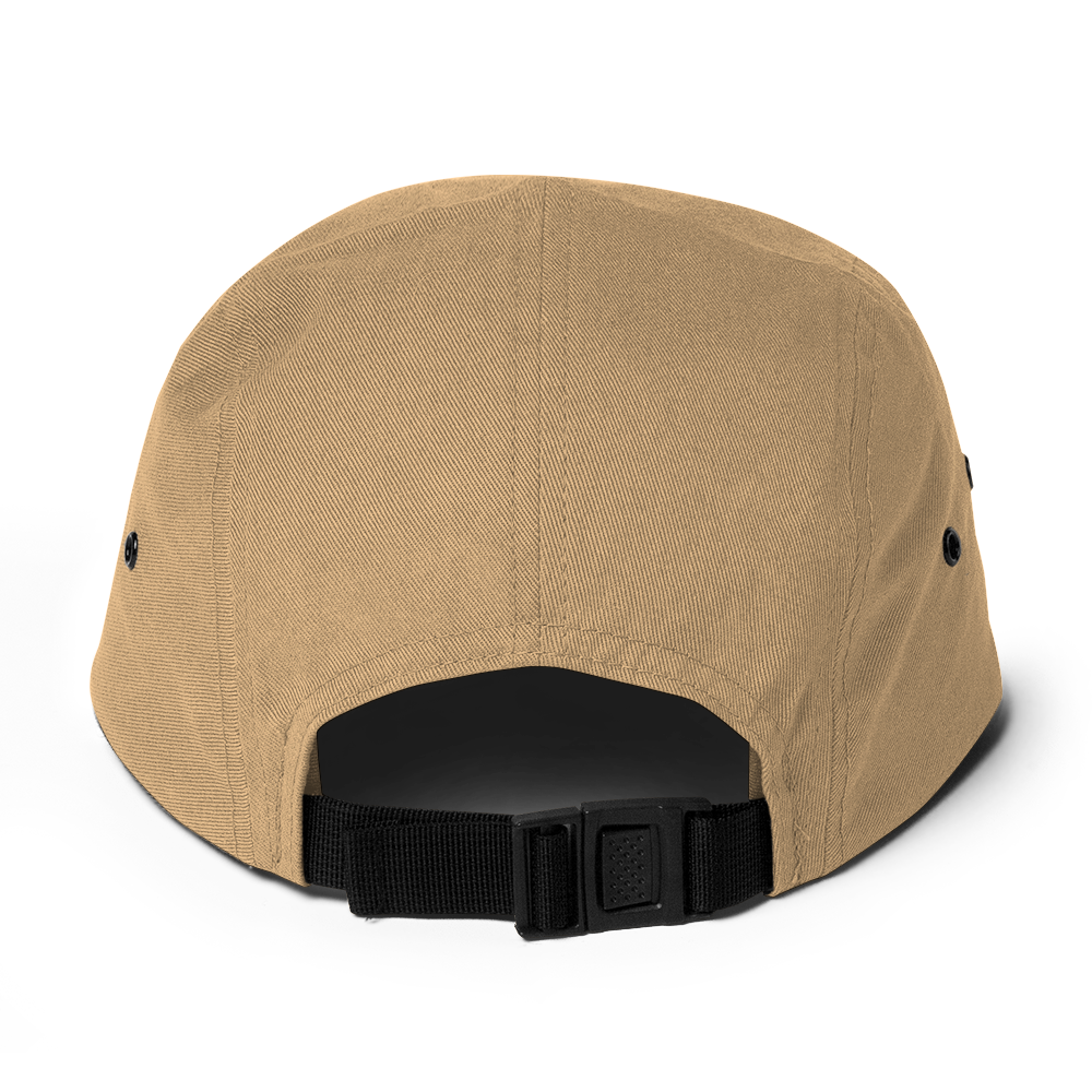 Long Gu 5-Panel Logo Cap