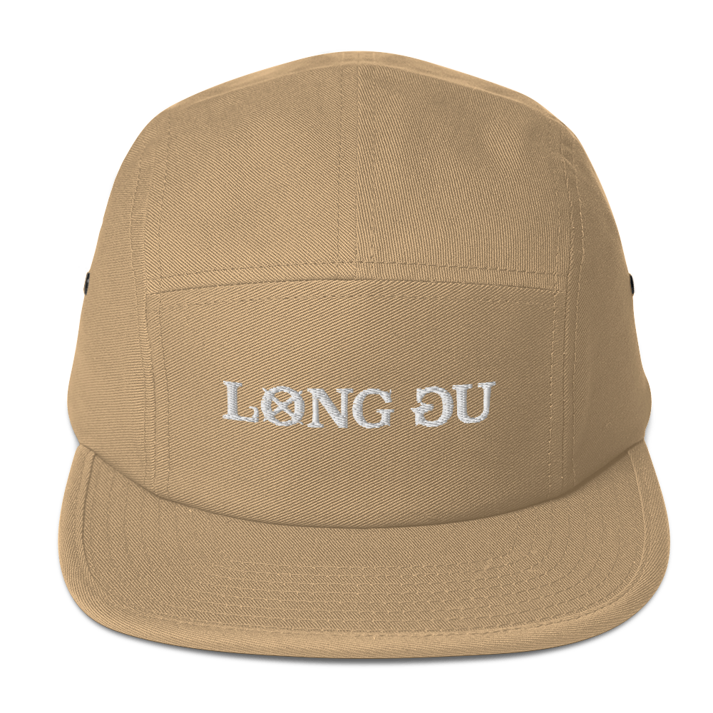Long Gu 5-Panel Logo Cap
