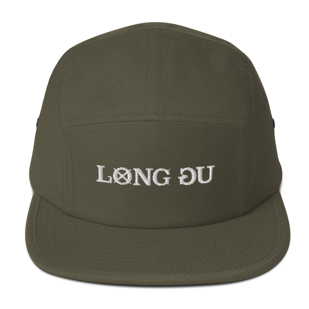 Long Gu 5-Panel Logo Cap