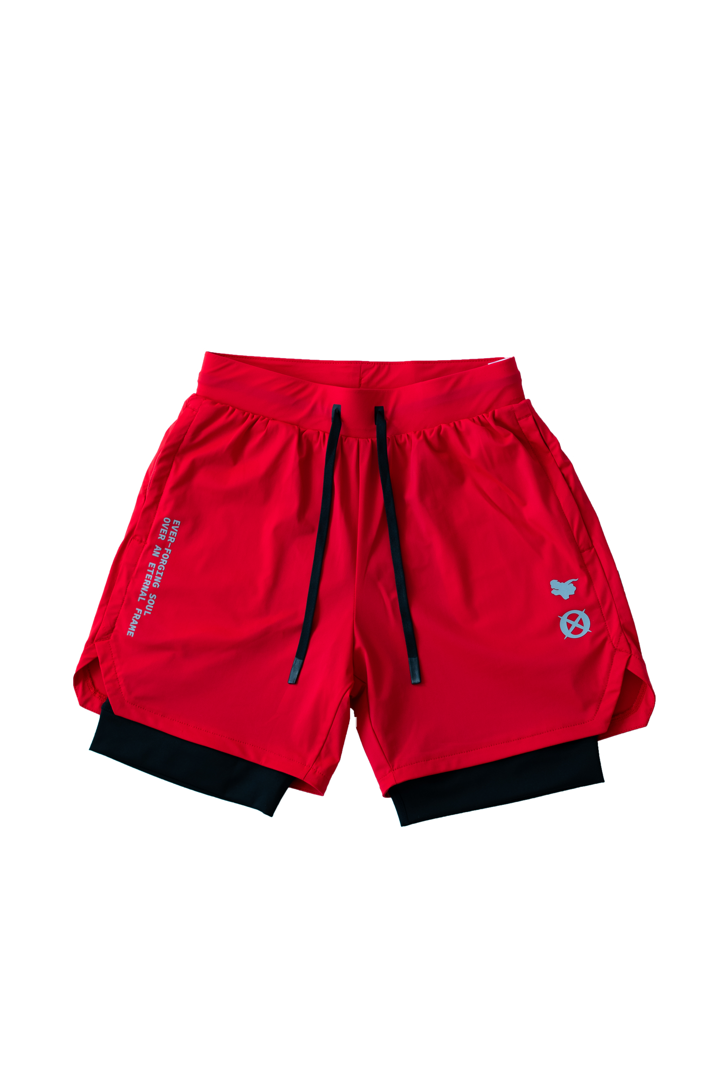 Long Gu Core Liner Shorts - Forge Red