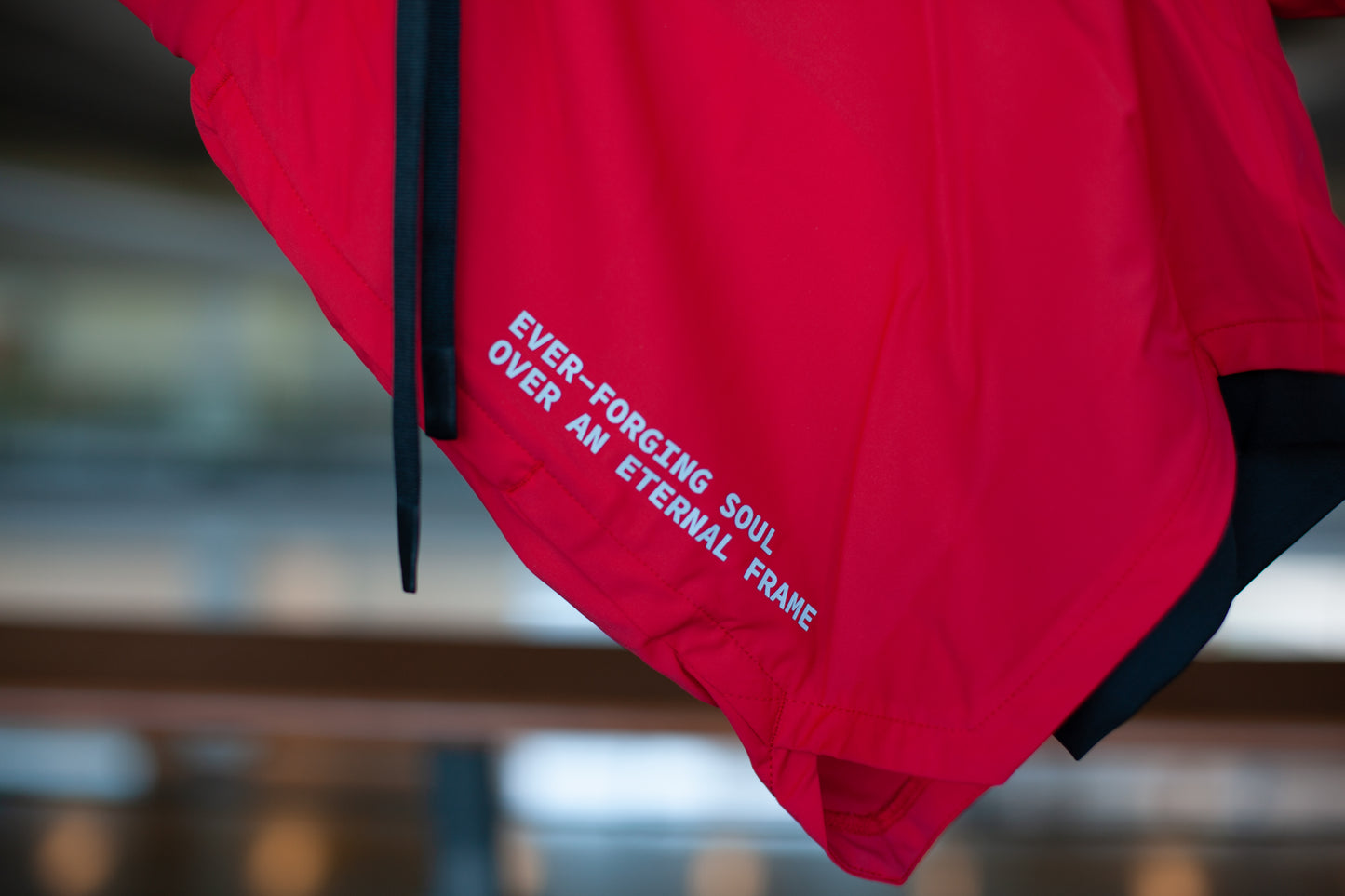 Long Gu Core Liner Shorts - Forge Red