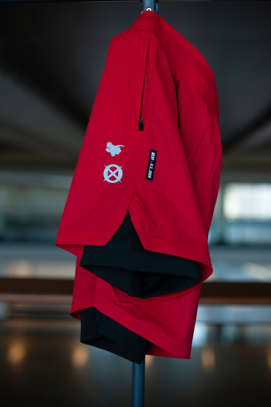 Long Gu Core Liner Shorts - Forge Red